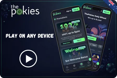 Mobile access to Thepokies 115 platform